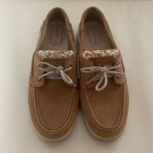 Sperry Top-Sider Boat Shoe with fun floral detail